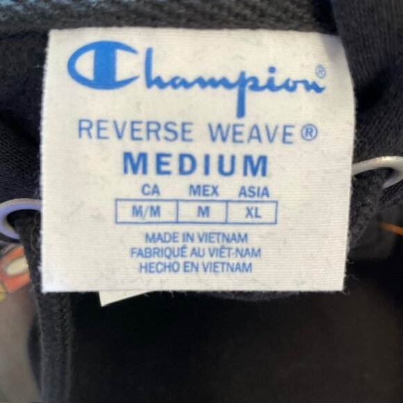 Disney X Champion Mickey & Friends Embroidered Hoodie Unisex Medium Pullover - Picture 5 of 7